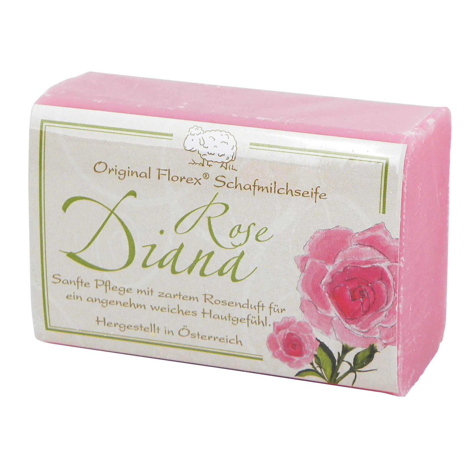 Sapone al latte di pecora rosa 100 g