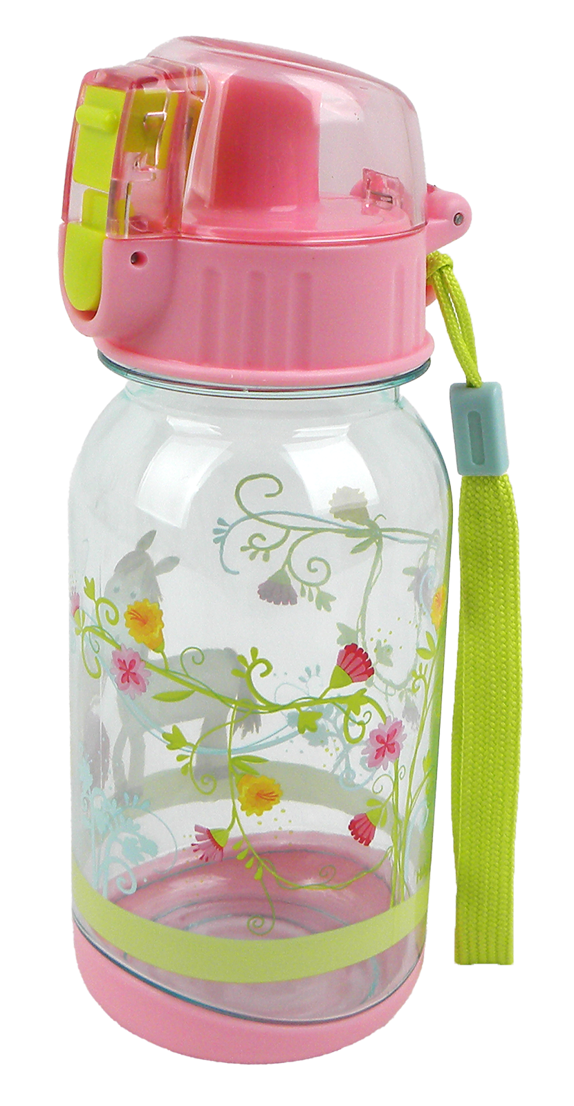 Trinkflasche Kinder rosa Vicki und Pirli