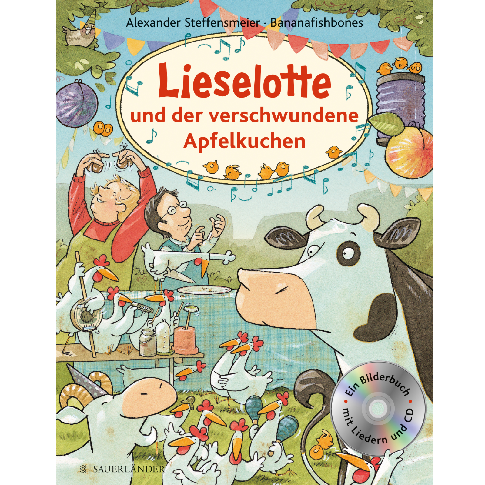 Lieselotte und der verschwundene Apfelkuchen mit CD