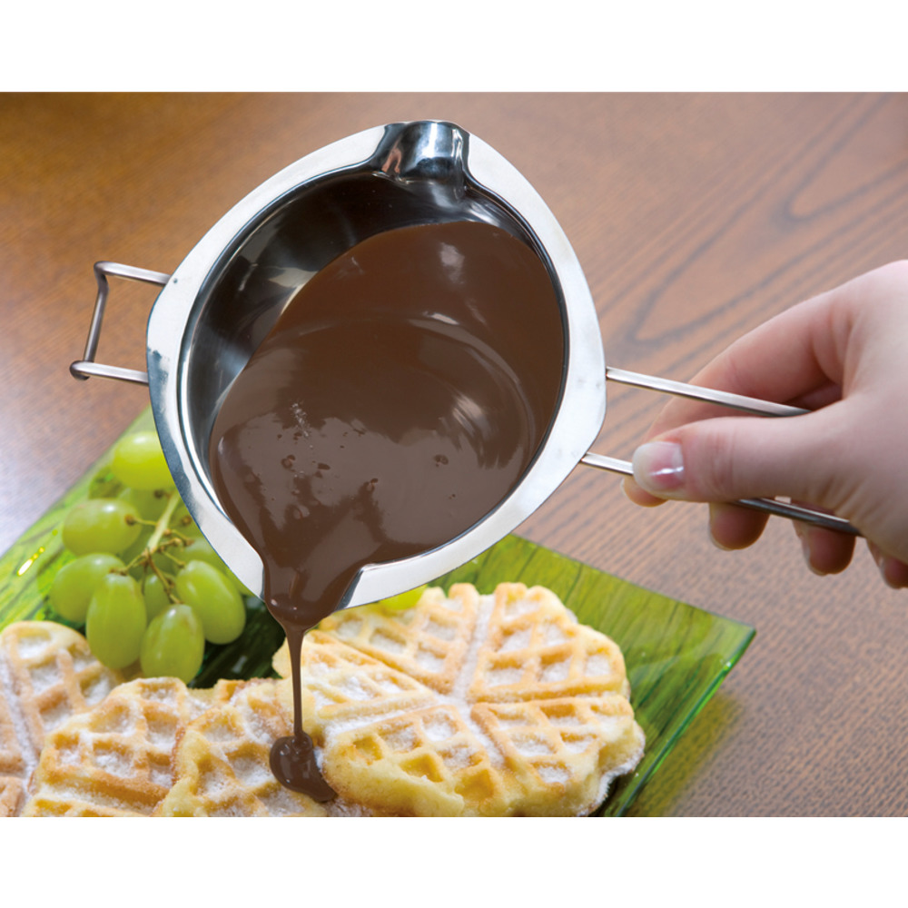 Schmelz Töpfchen Edelstahl