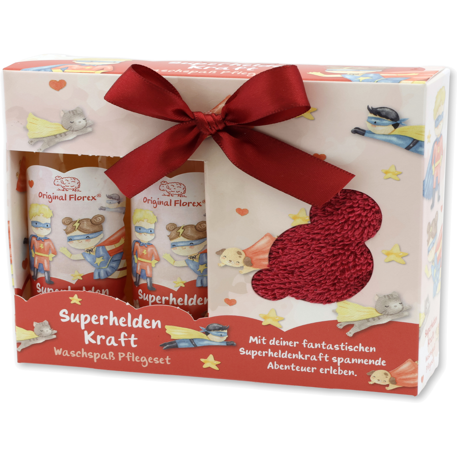 Set Dusch und Schaumbad Superhelden Kraft Beerentraum 75 ml