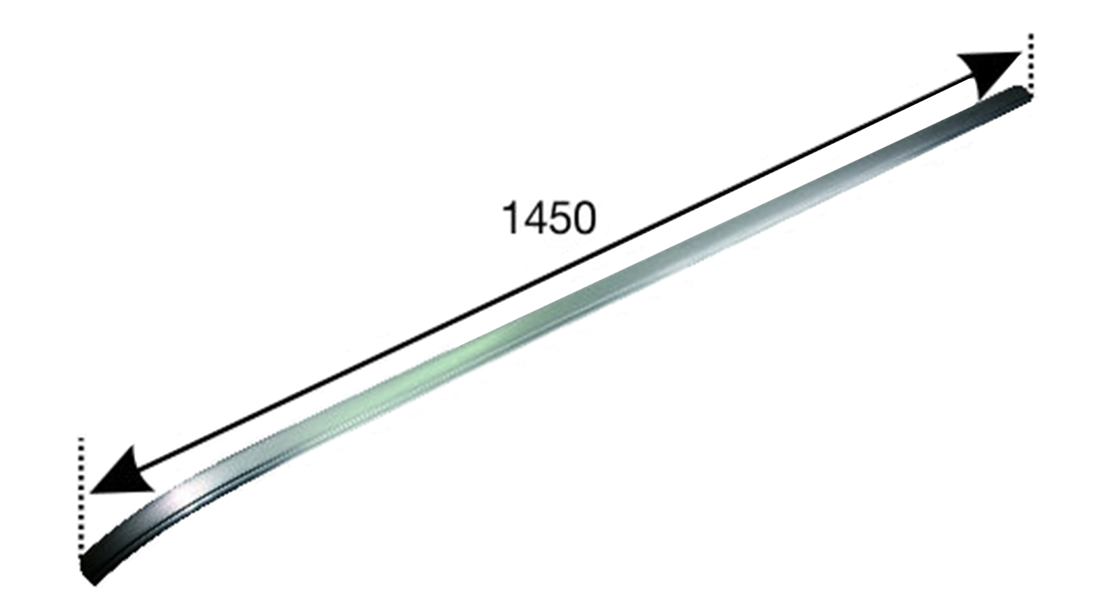 Gummiunterlage für Zierleiste Steyr Jubiläumsserie