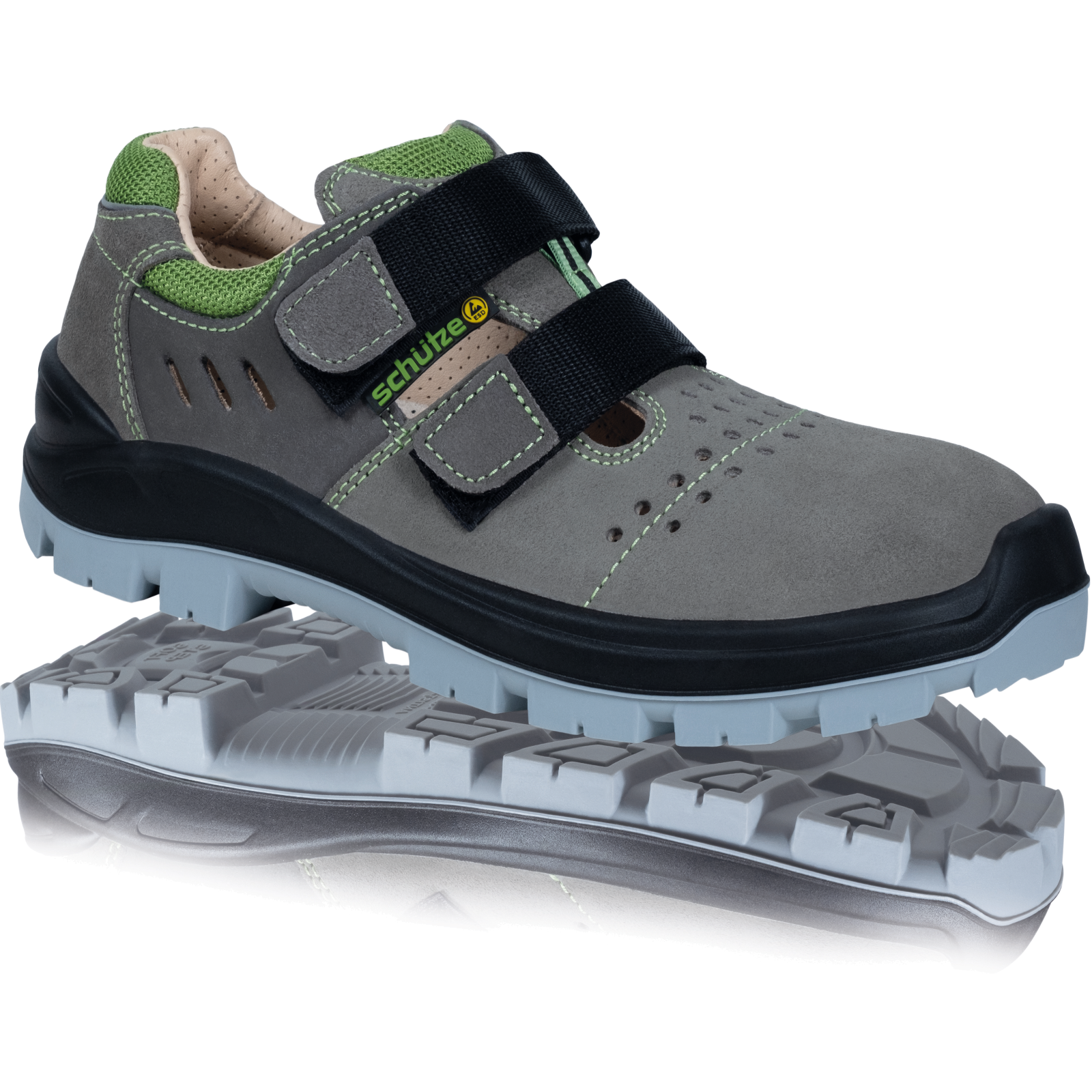  SI-Halbschuh Sportiv S1-PL ESD SA mit Klettverschluss 