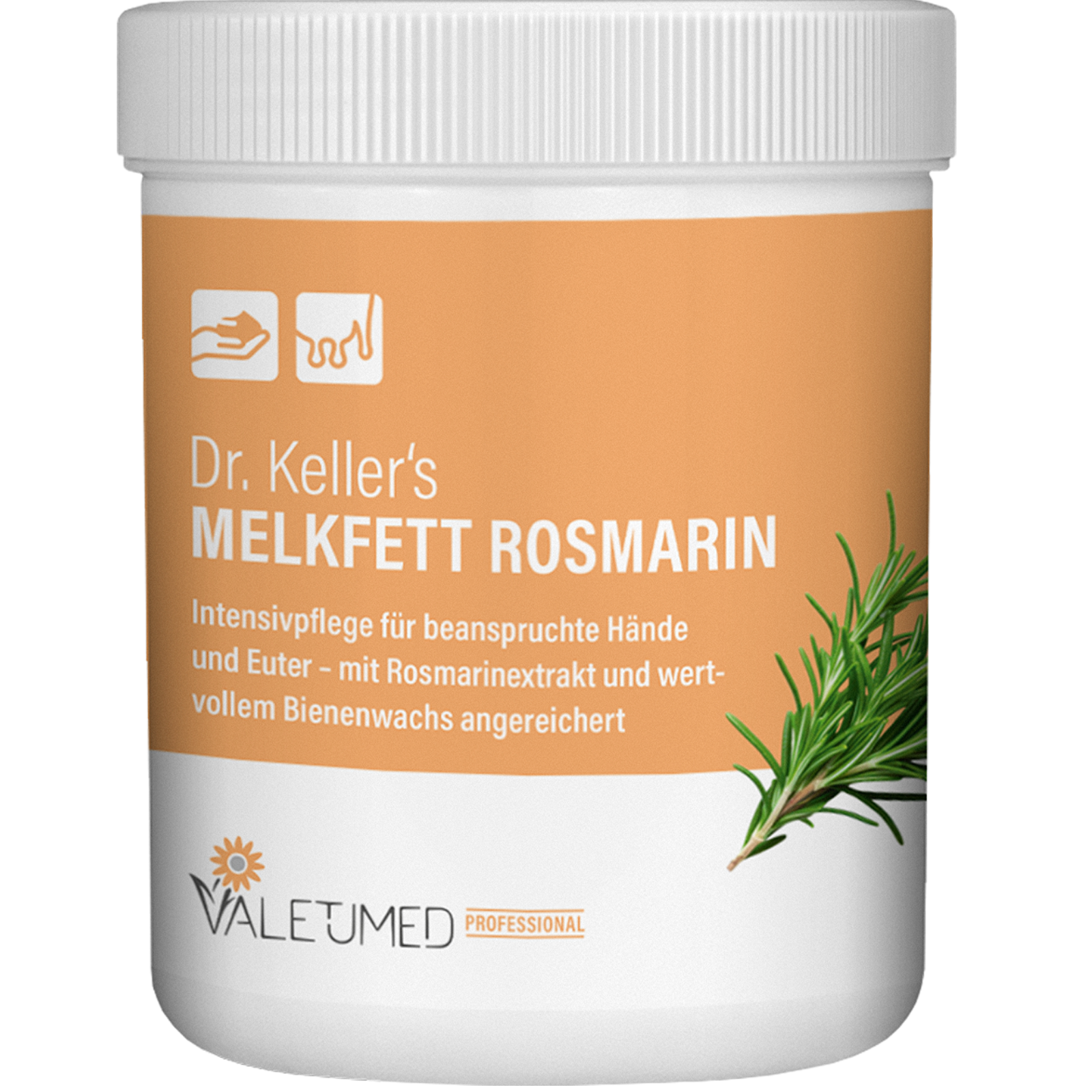 Melkfett Dr.Keller Rosmarin 500 ml