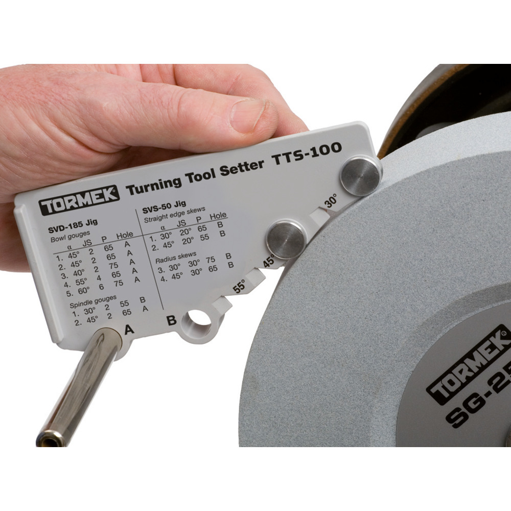 Setting gauge for turning steels