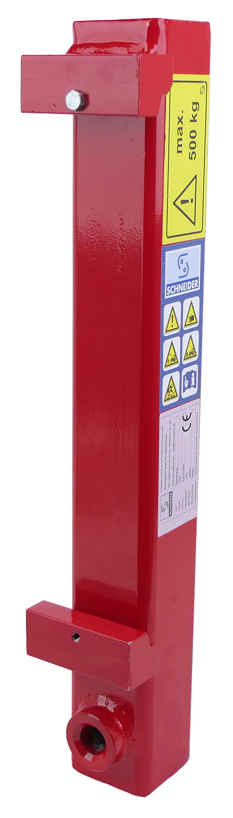 Zinkenträger für Palettengabelträger mit ISO / FEM-2 Aufhängemaße