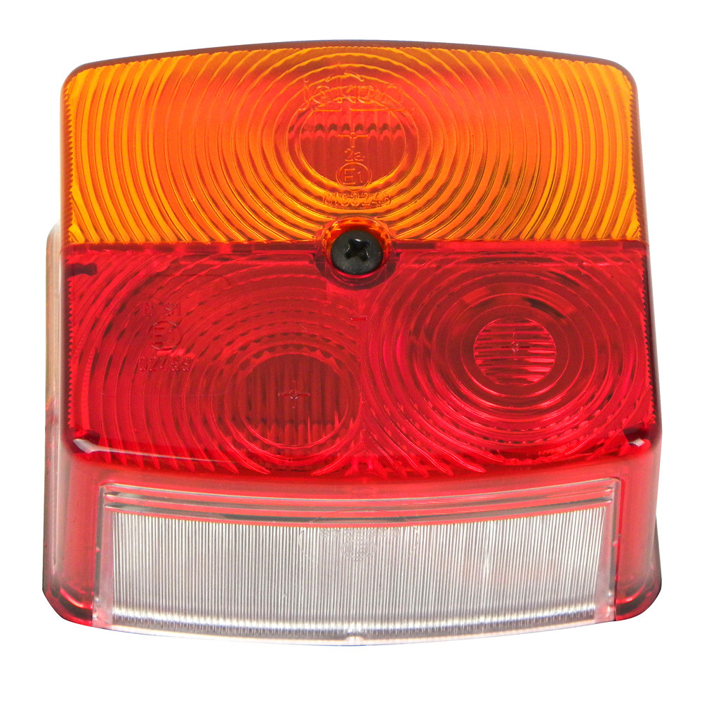 Ersatzglas gelb/rot 95x85mm