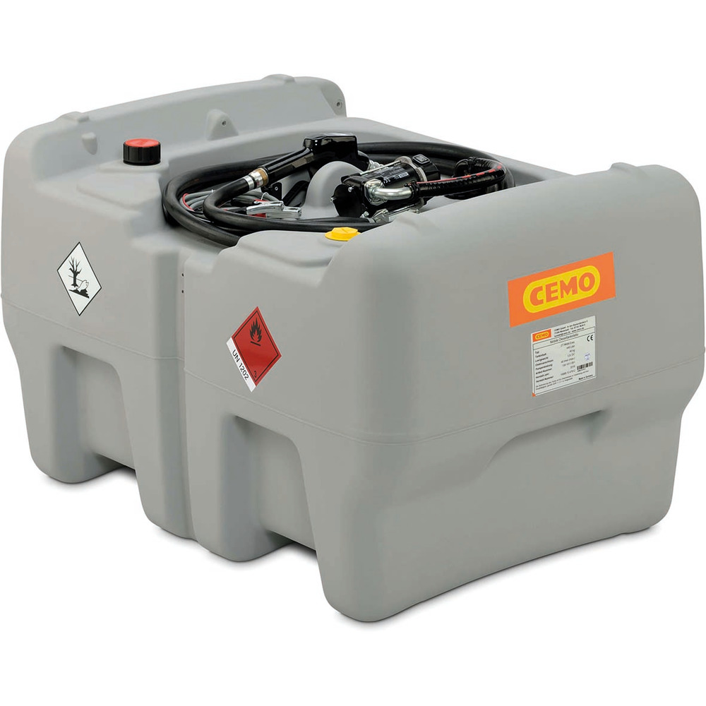 Dieseltankanlage Mobil 440 L mit Pumpe 12V/40 L/min ohne Deckel