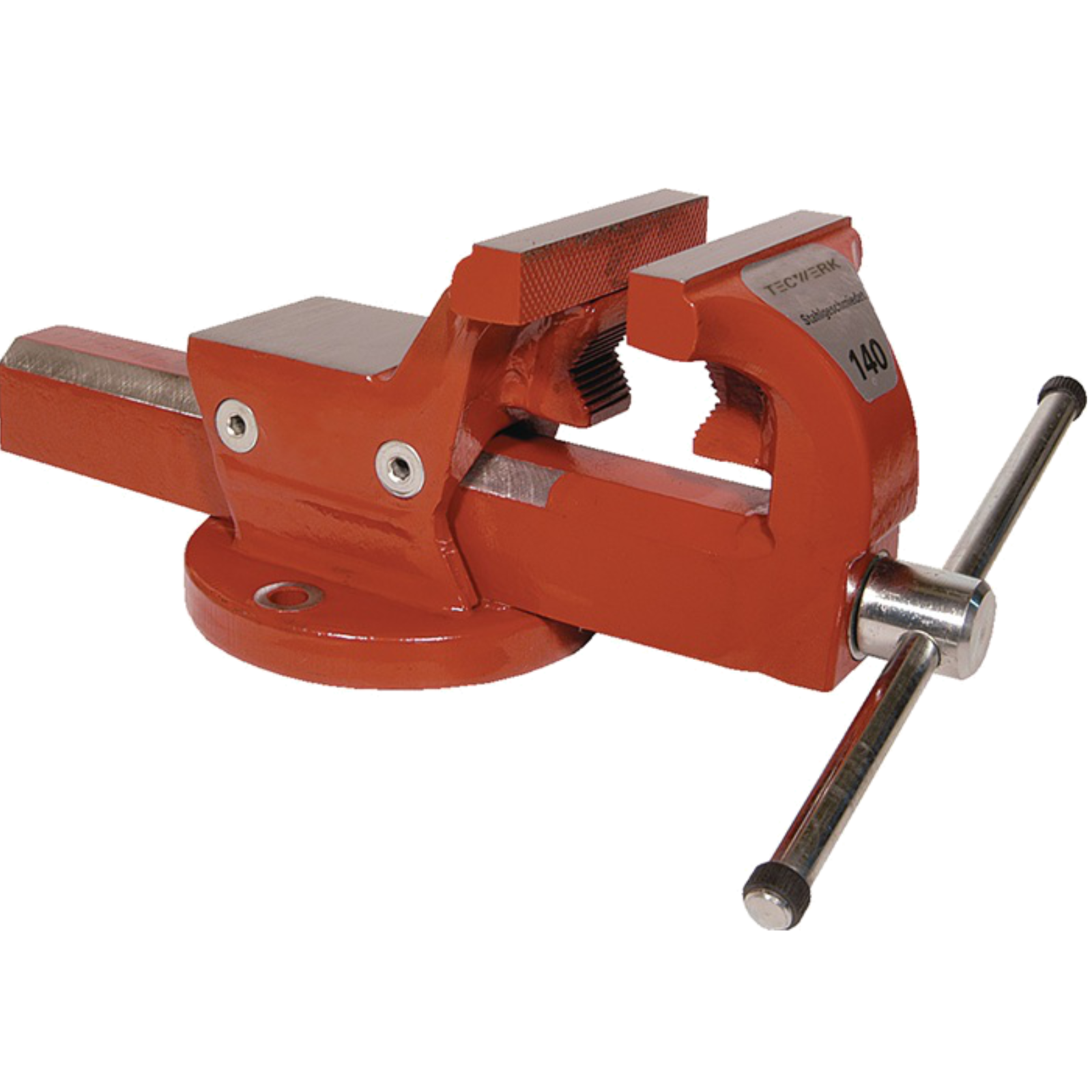 Parallelschraubstock Backenbreite 120 mm Spannweite 150 mm mit Rohrspannbacken