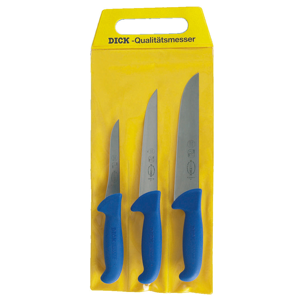 Messerset 3-tlg. 'Ergogrip' in PVC-Tasche