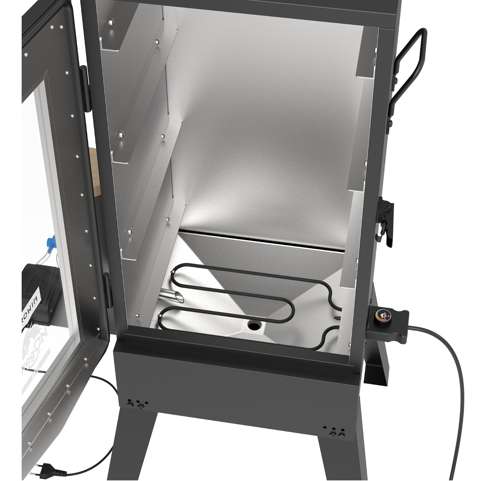  Räucherofen dragON elektrisch  E101 70L mit Rauchgenerator 