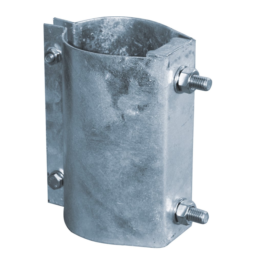 Lock holder for gate posts