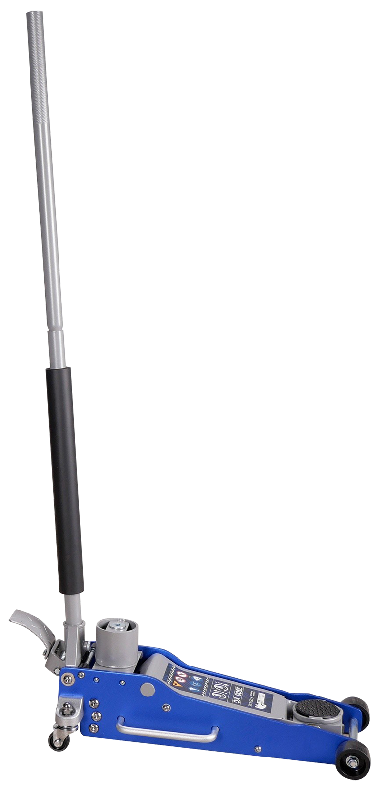 2.5 T trolley jack, aluminum/steel