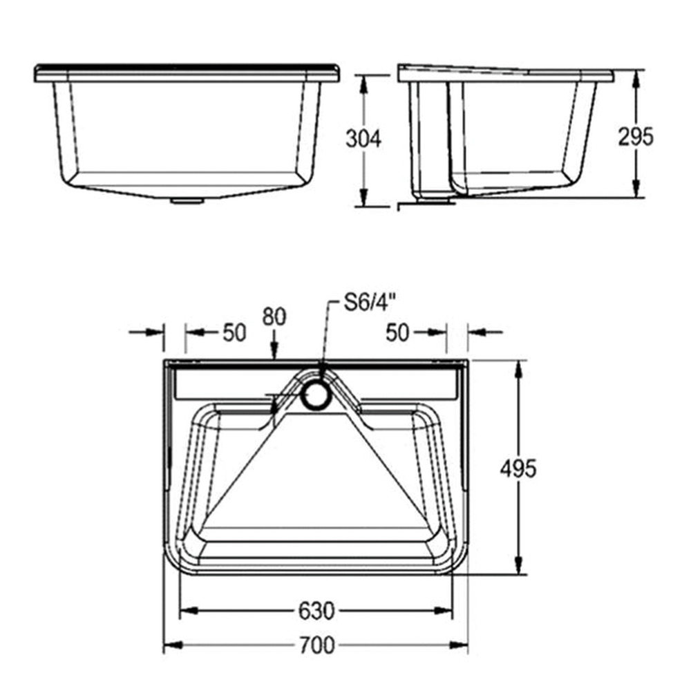 Waschtrog 60 L
