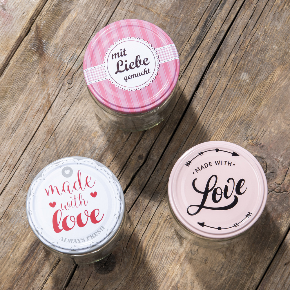Deckel 10er Beutel Mit Liebe gemacht