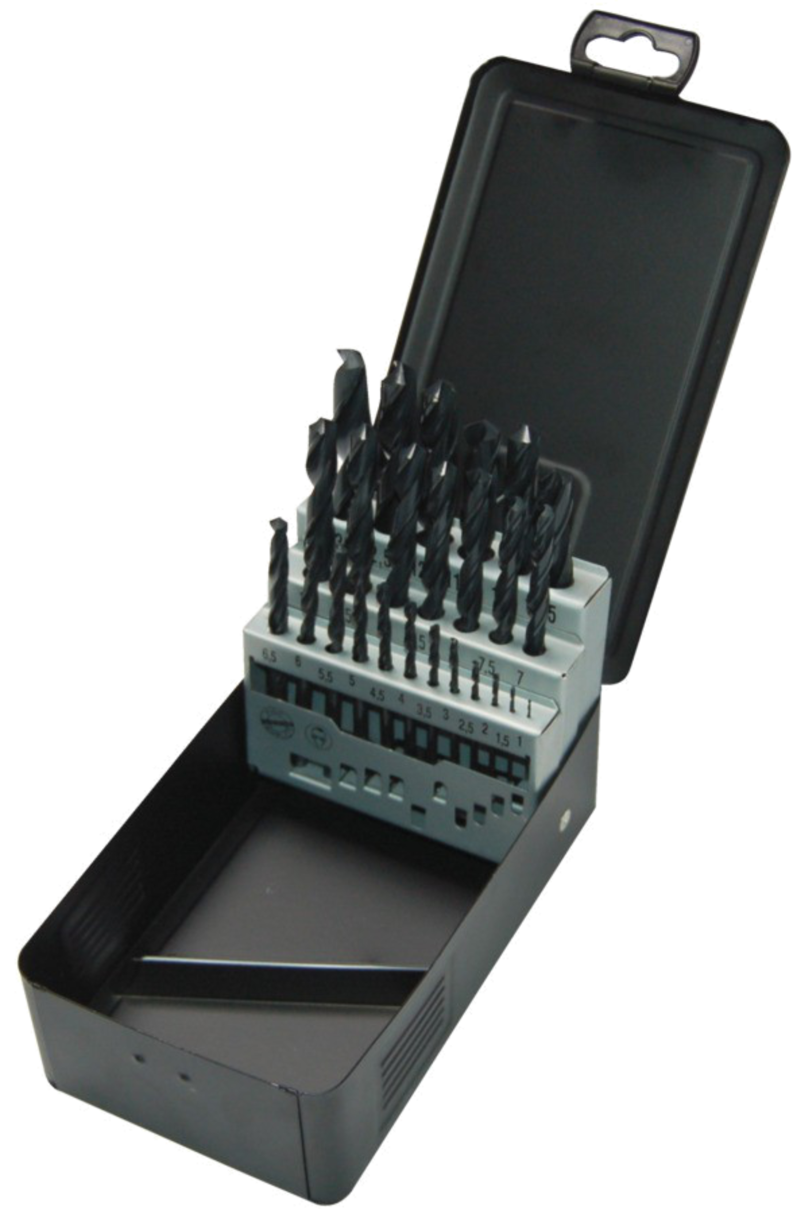 Bohrerkassette HSS-R DIN338 25tlg