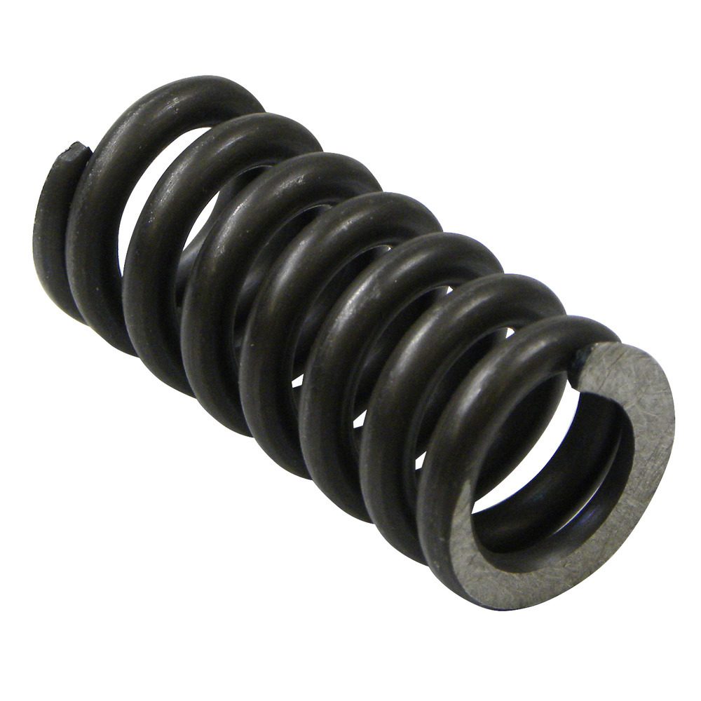 Compression spring for swath plate