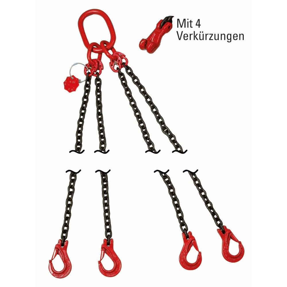 Anschlagkette 4-strängig