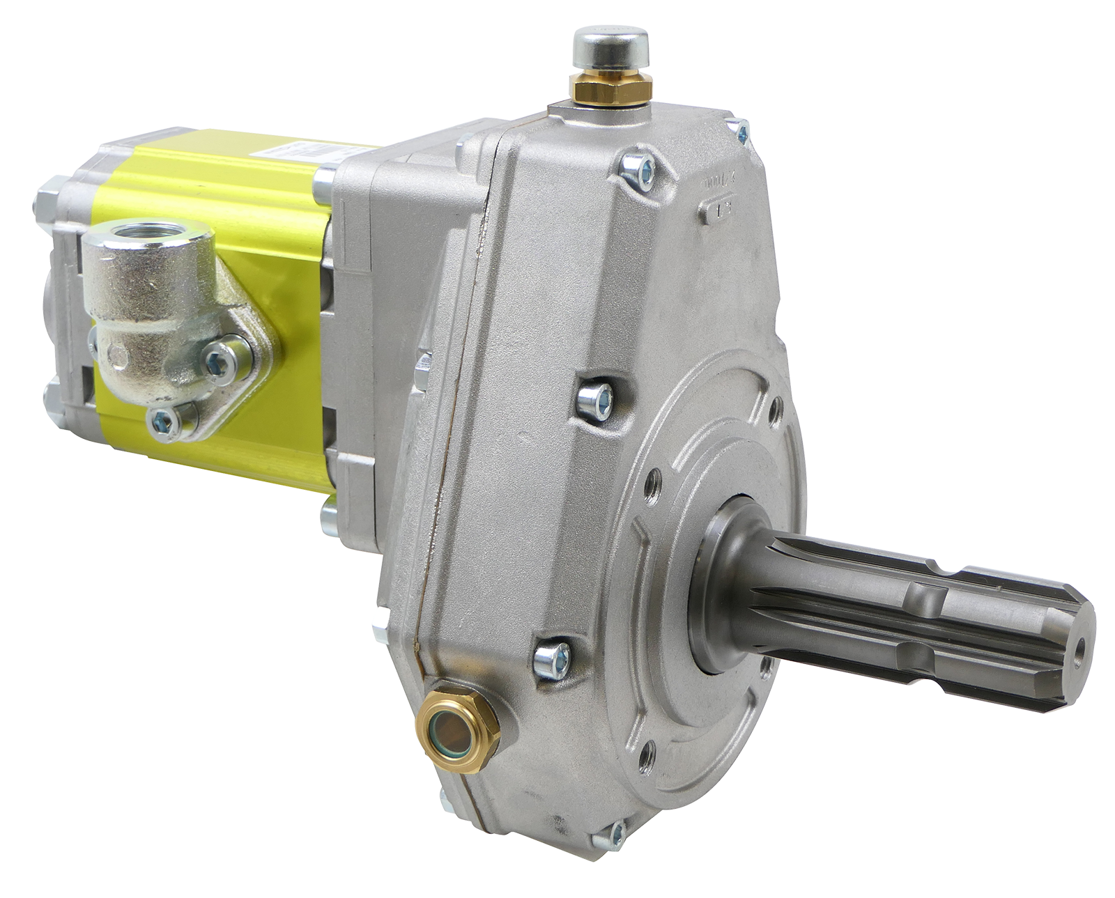 Hydraulikpumpe mit Übersetzungsgetriebe