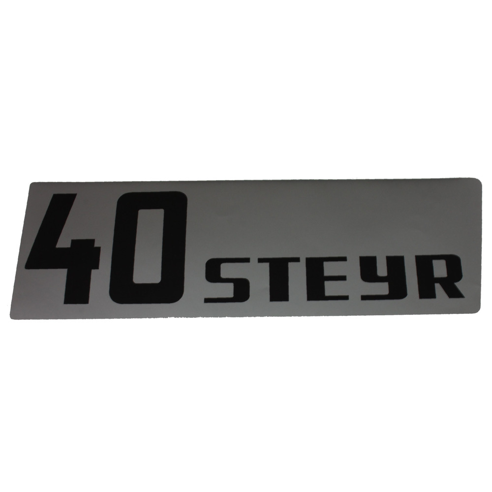 Aufkleber Paar Steyr Plus 40