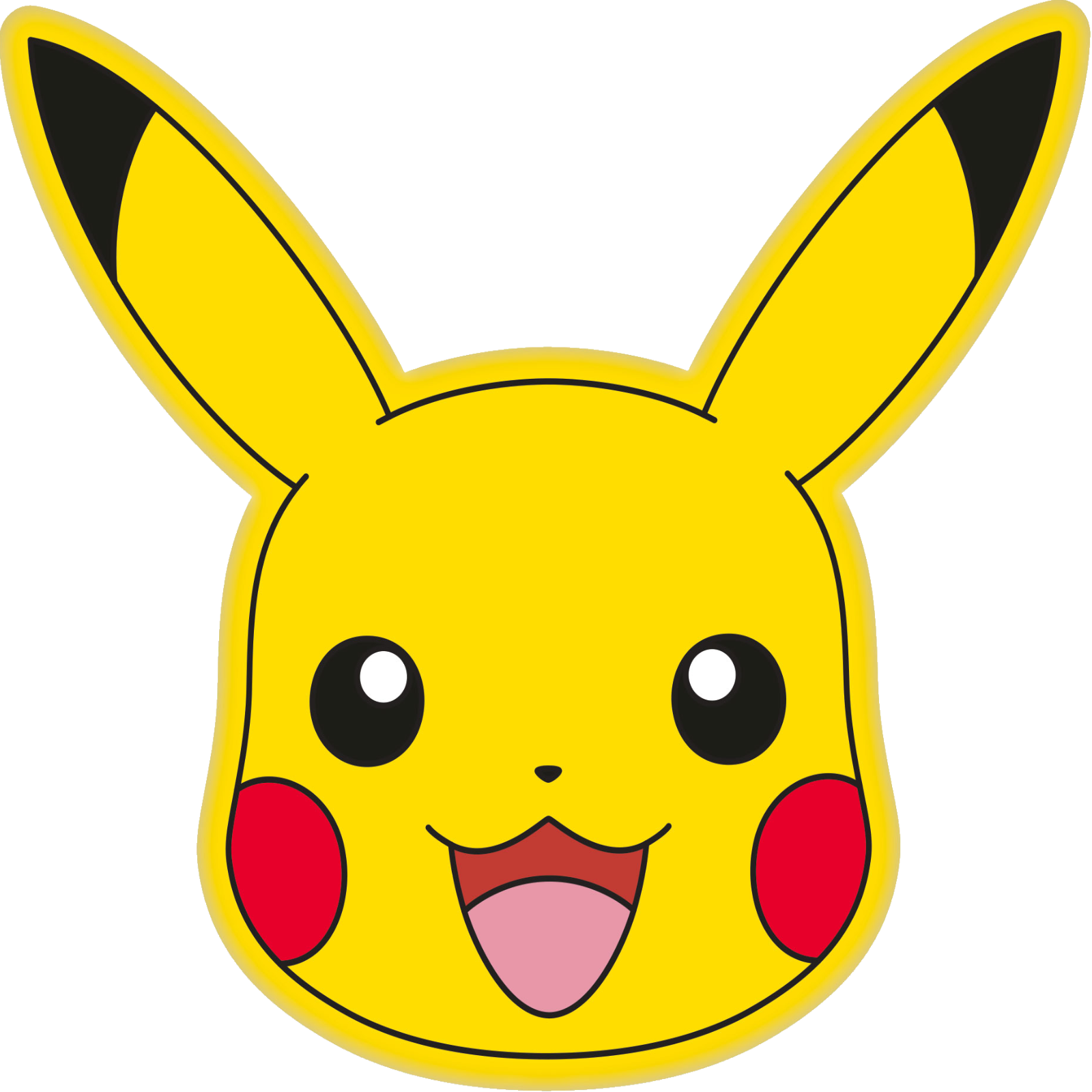  Konturenkissen Pikachu