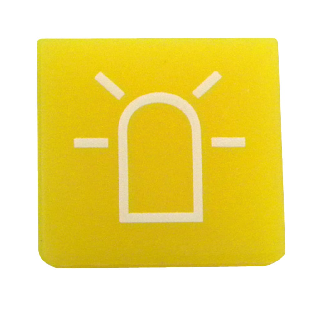 Symbole de gyrophare pour interrupteur