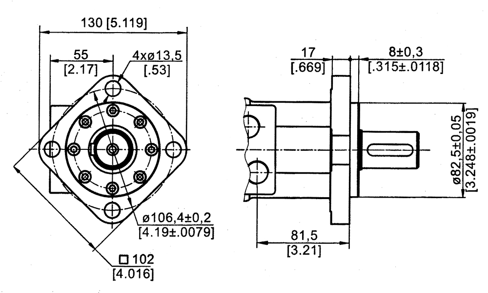 Hydraulikmotor RL