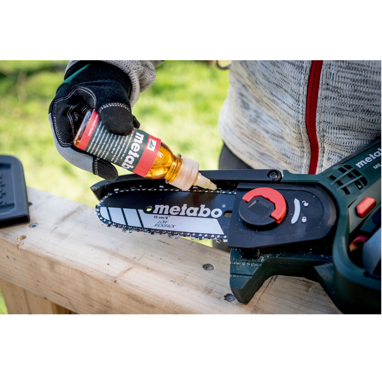 Gehölzsäge Metabo AkkuMS18LTX  15 Set 
