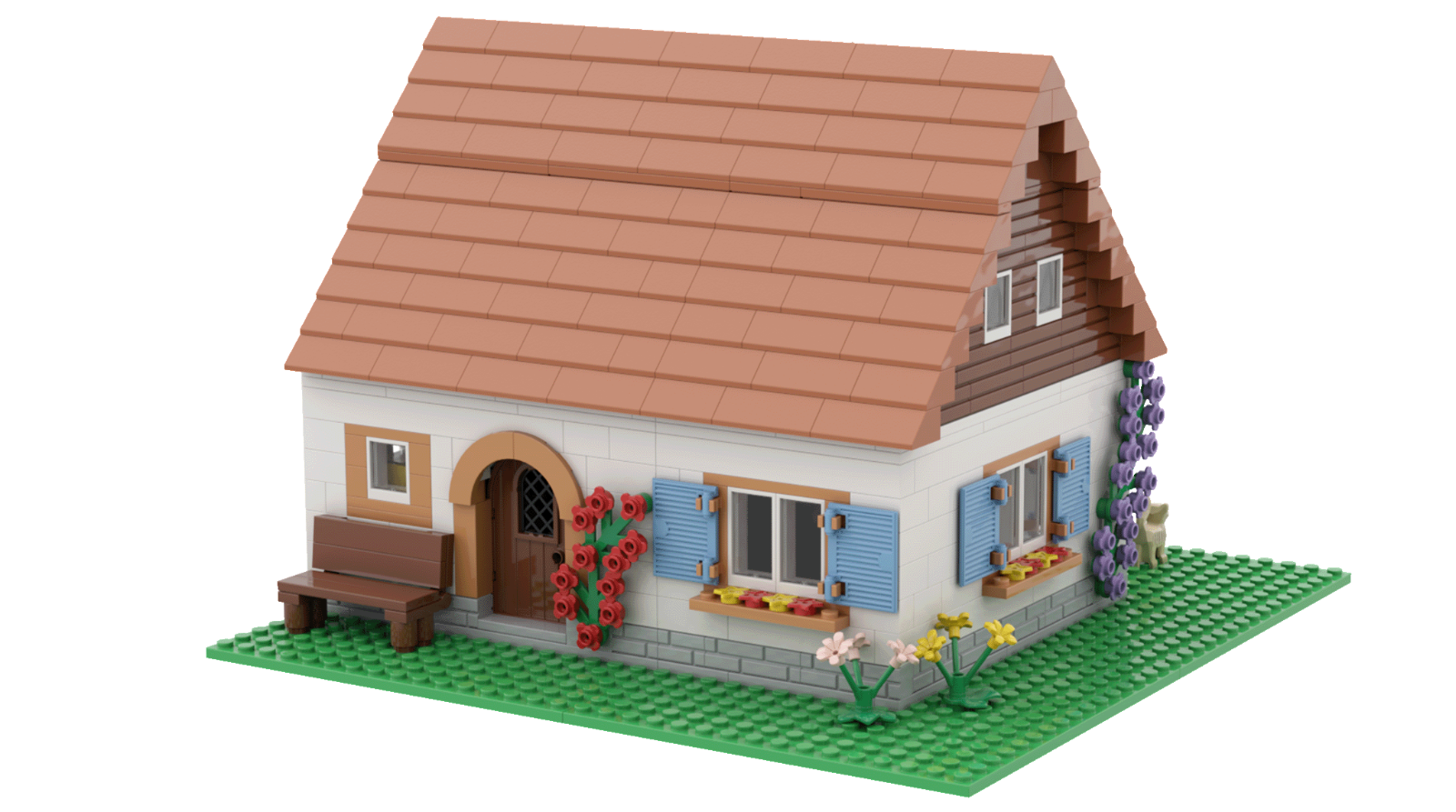 BRIXIES Plus Bauernhaus