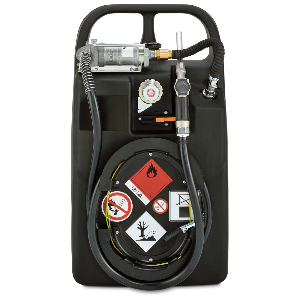 Kraftstofftrolley 60 L mit Handpumpe