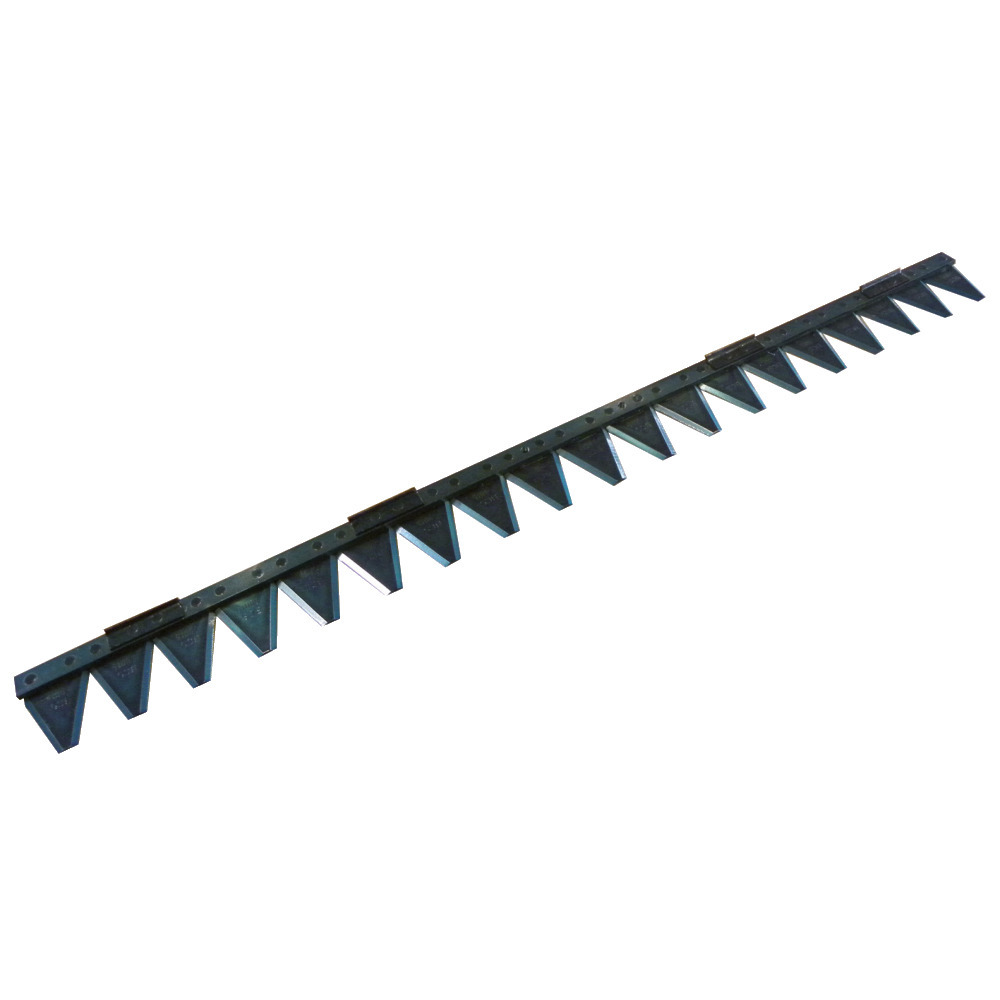 Mähmesser 97 cm, 19 Klingen 59015, mit 4 Führungsleisten und glatter Aufnahme, 2 Gewindelöcher M8, passend zu Aebi, BCS, Reform