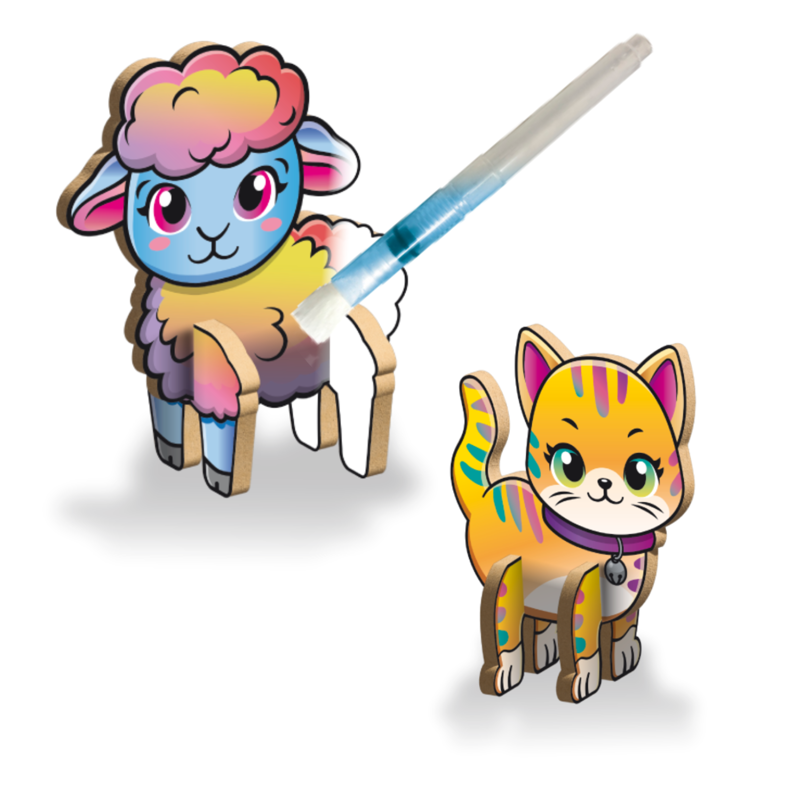Create N Colour Katze + Lamm