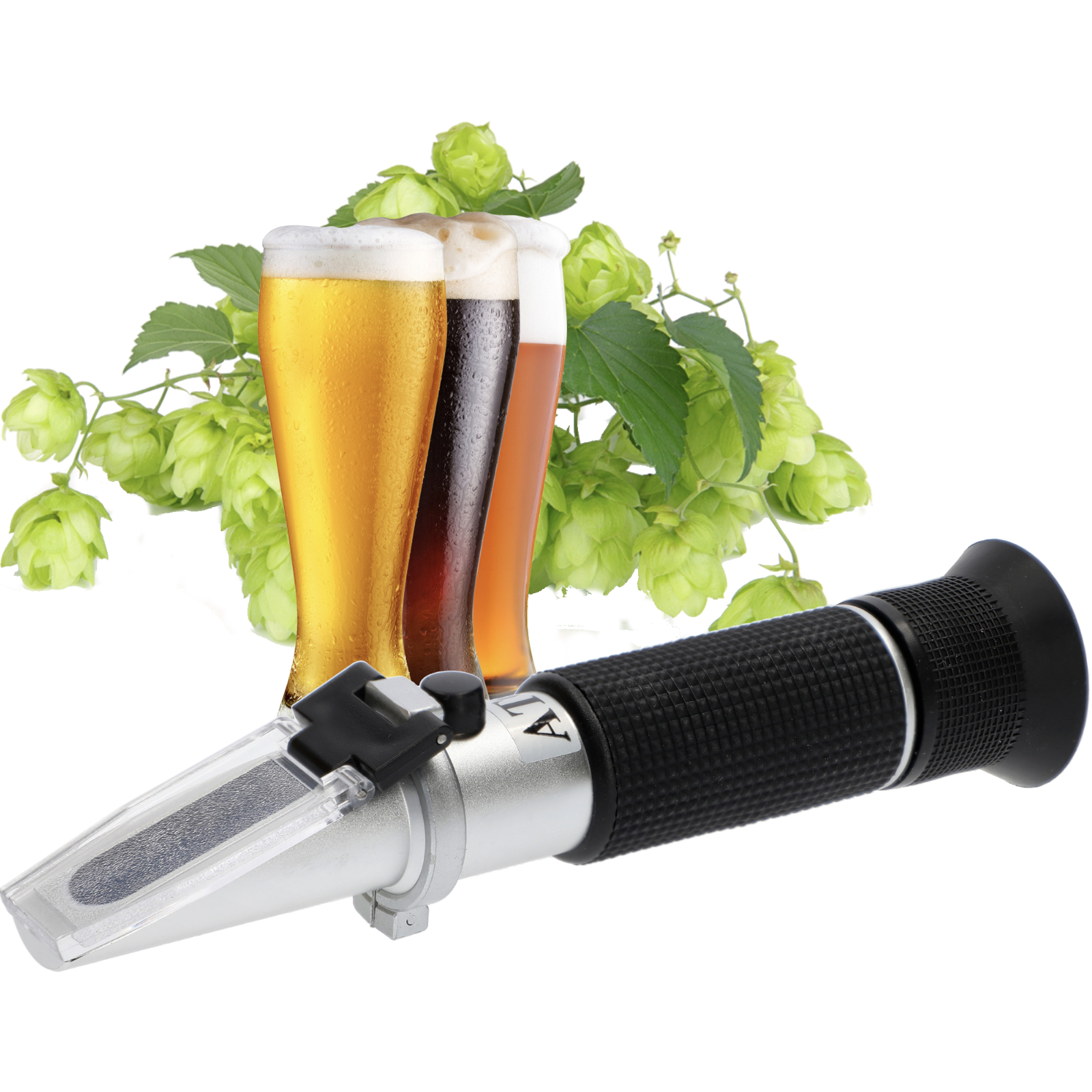 Refraktometer für Bier