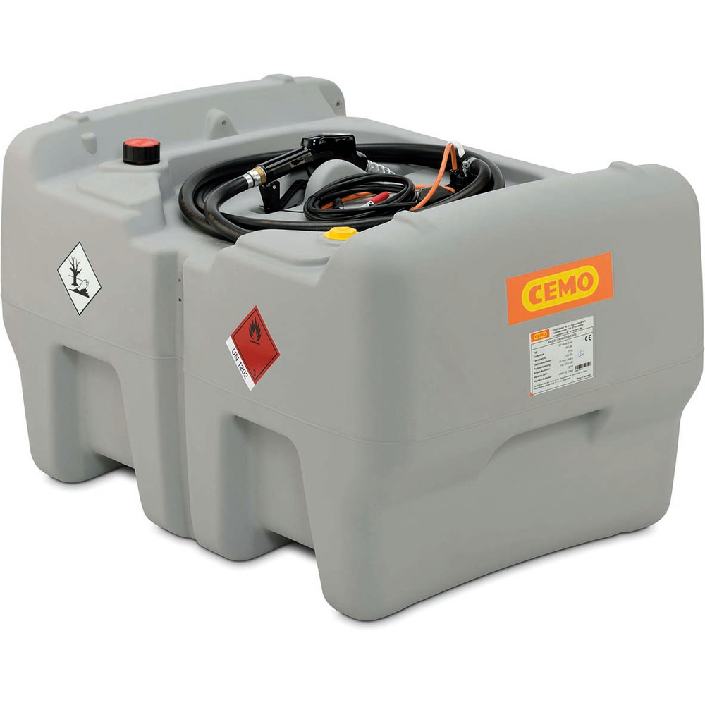 Dieseltankanlage Mobil 440 L mit Pumpe 12V/30 L/min ohne Deckel