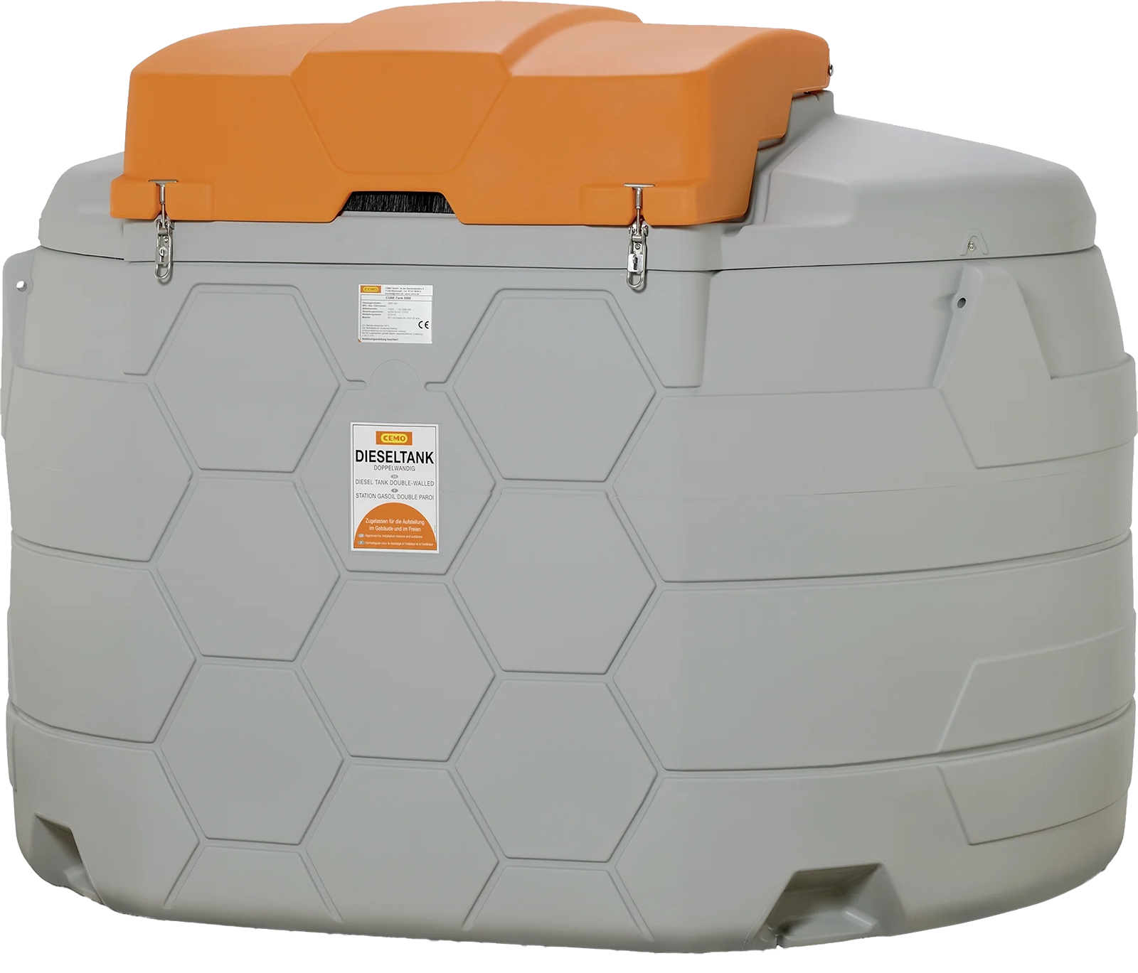 Dieseltankanlage Cube 5000 L Outdoor Basic