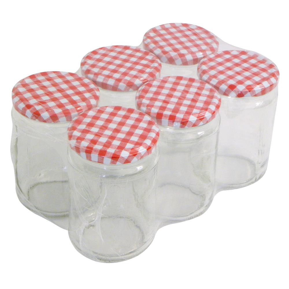 Einkochgläser 6 Stk. im Set