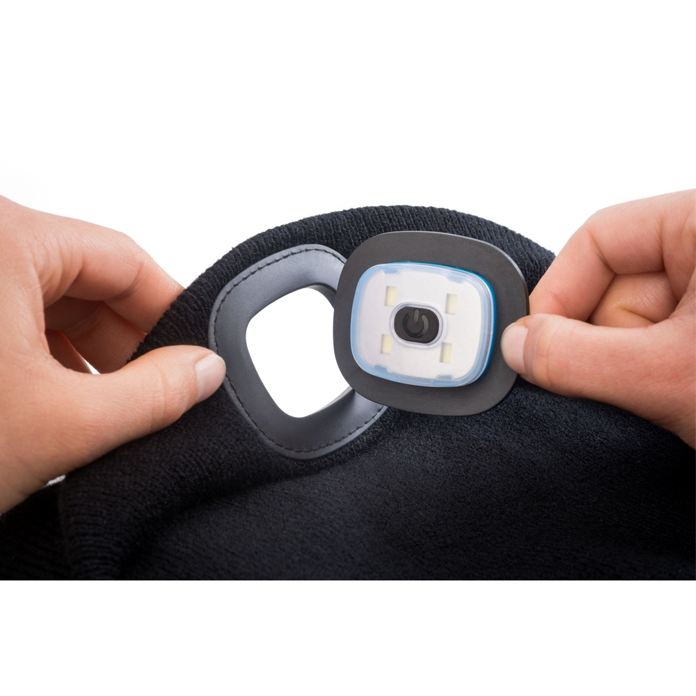 LED-Mütze, schicke Haube mit integriertem Licht