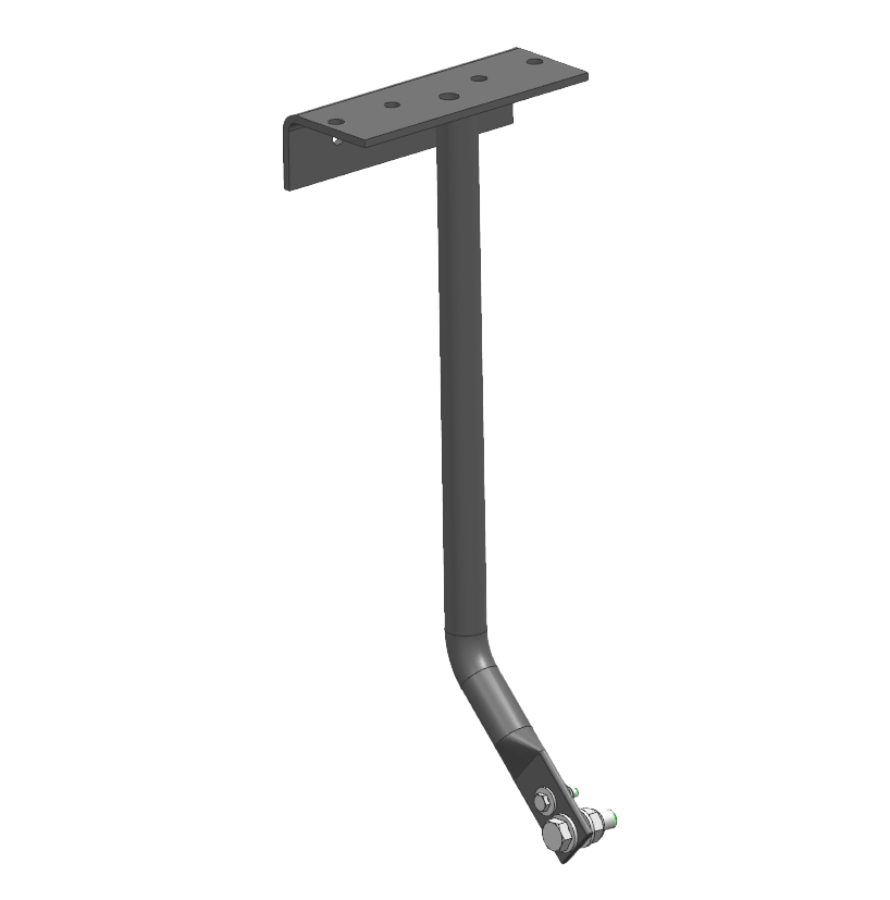 Deckenhalter zu Korbventilator 71+92 cm