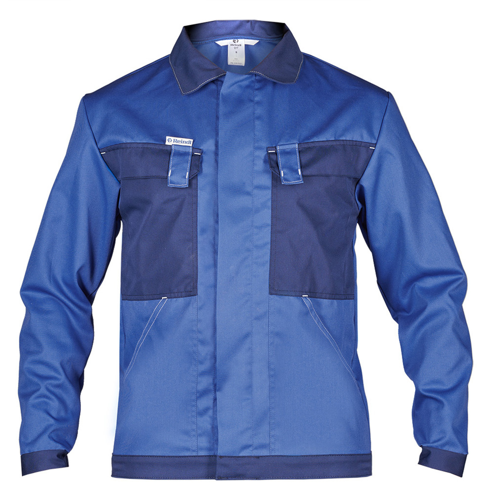 Jacke Essential Line alaskablau/dunkelblau