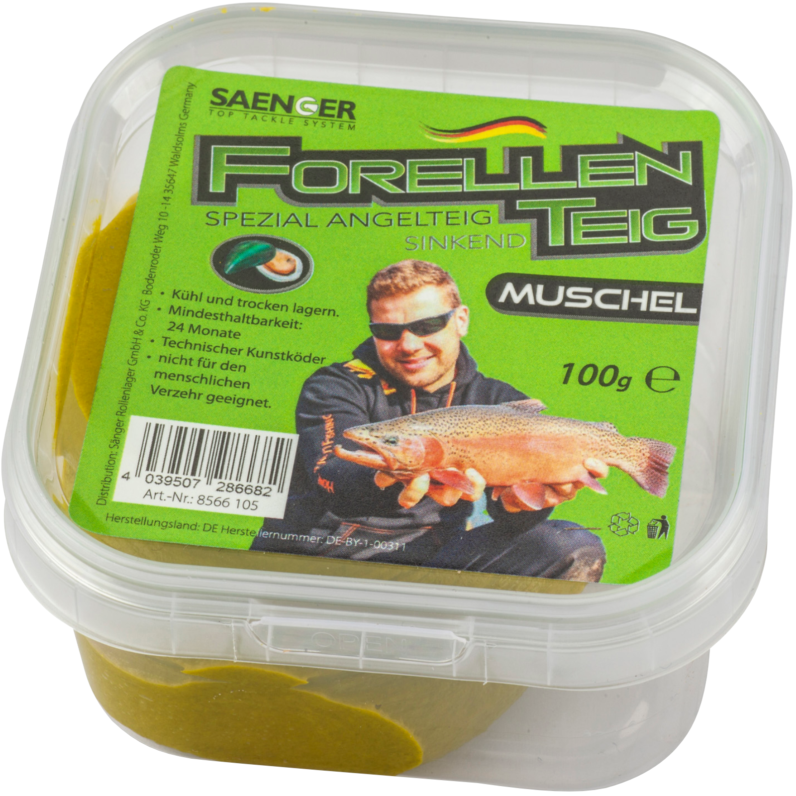 Forellenteig, Spezial Angelteig - sinkend 100 g