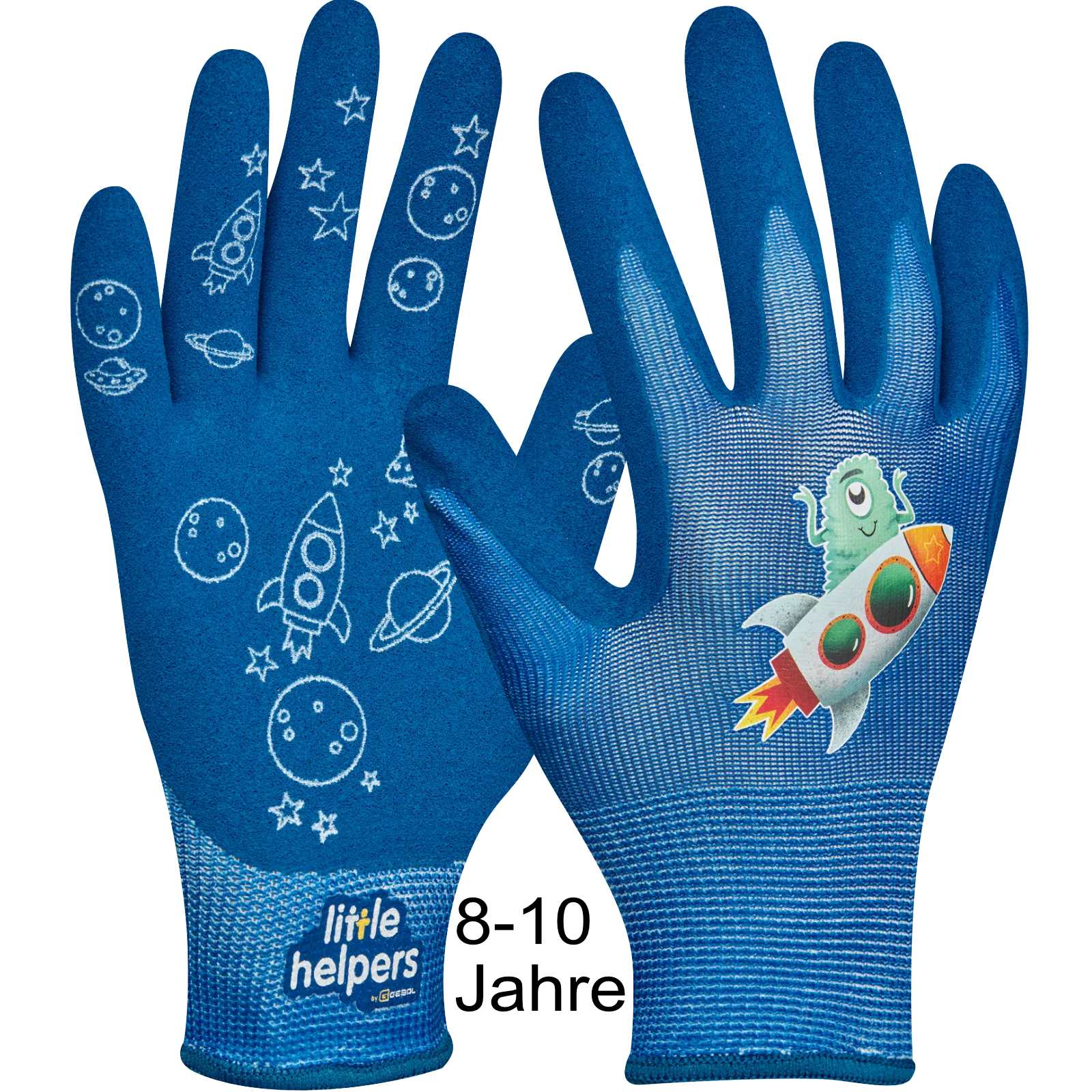  Handschuhe Kinder blau 