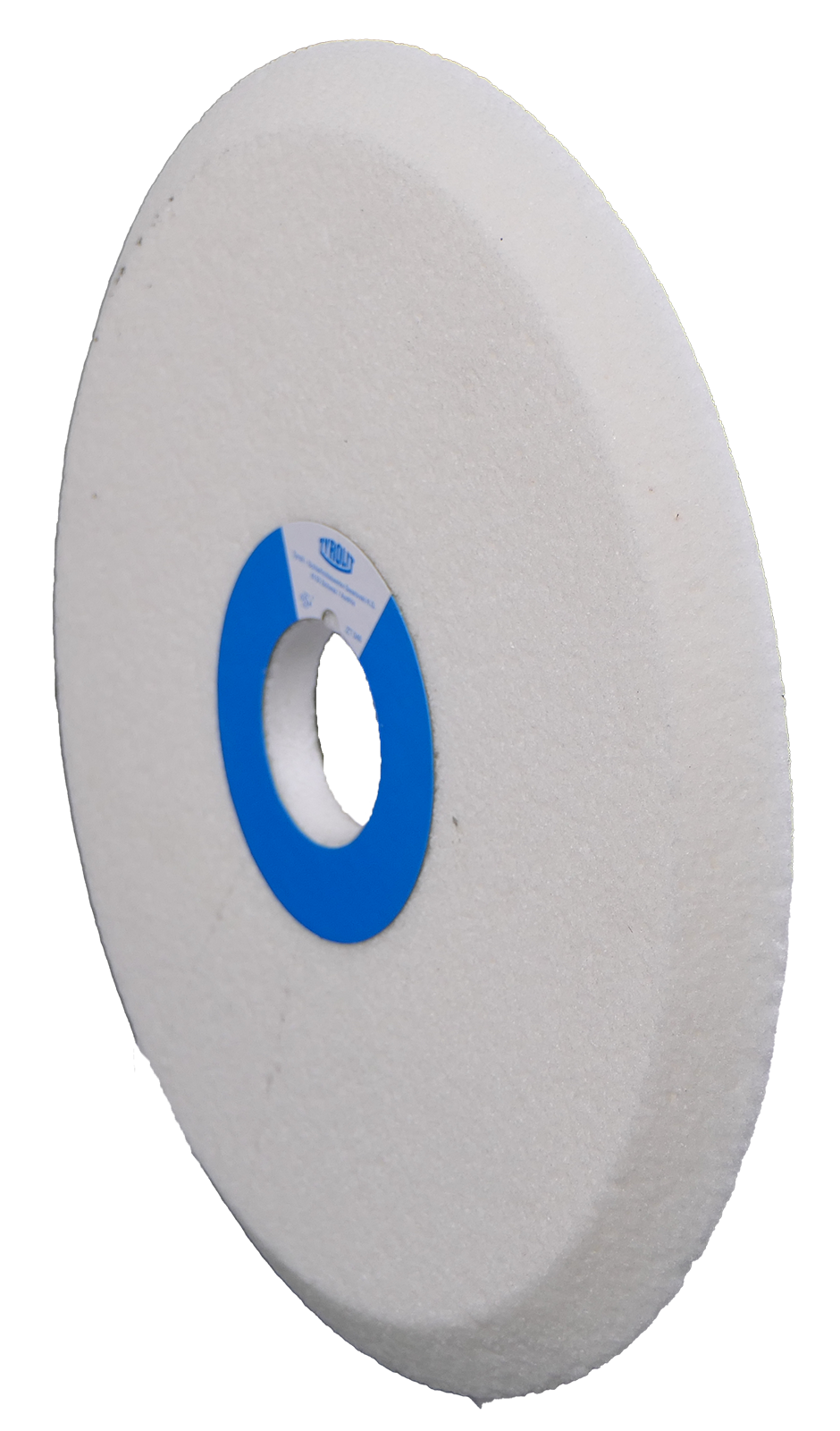 Schrägschleifscheibe 250x13x40mm aus Edelkorund weiß, zu Nussmüller-Rasant Messerschleifer