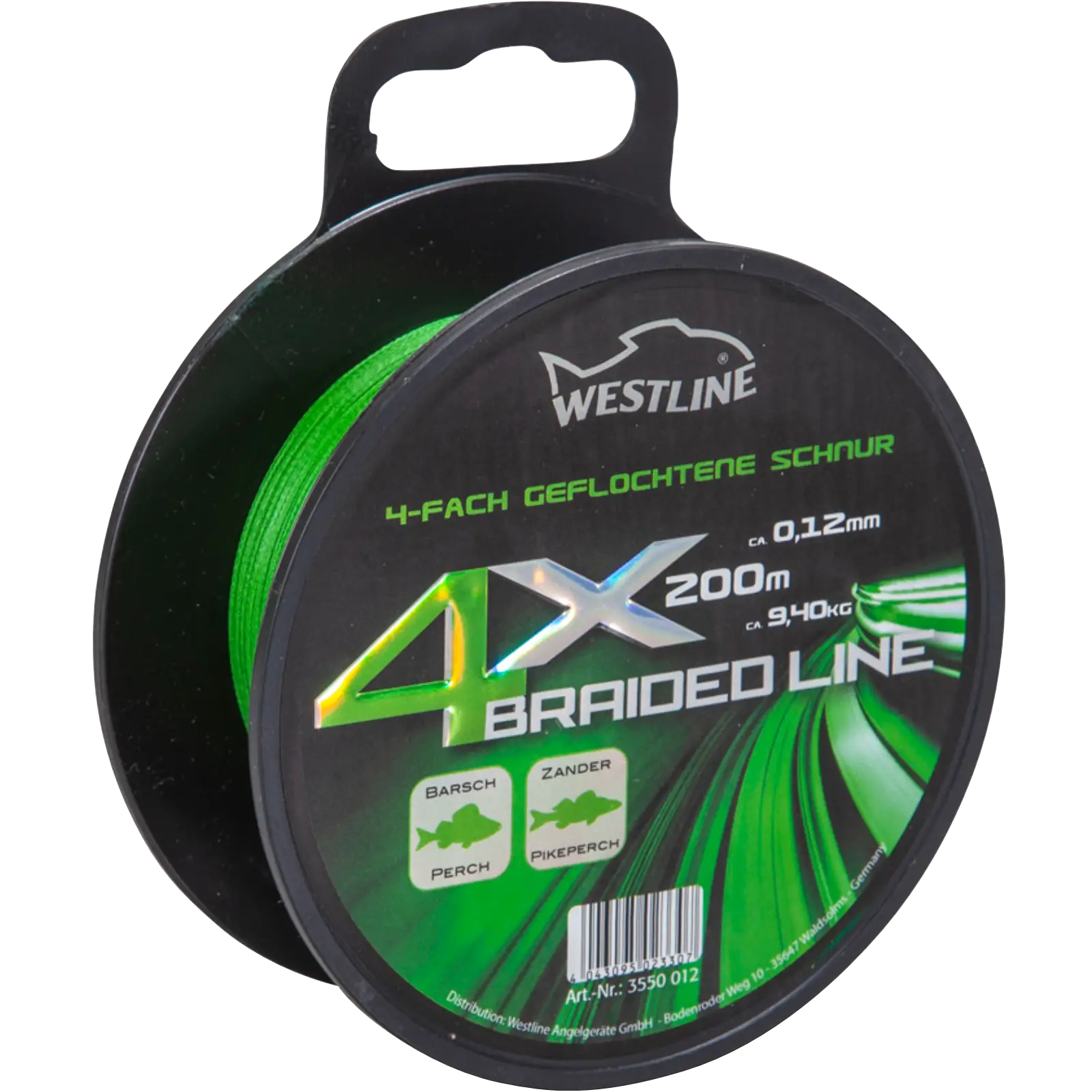  Fil de pêche tressé 4 fois  