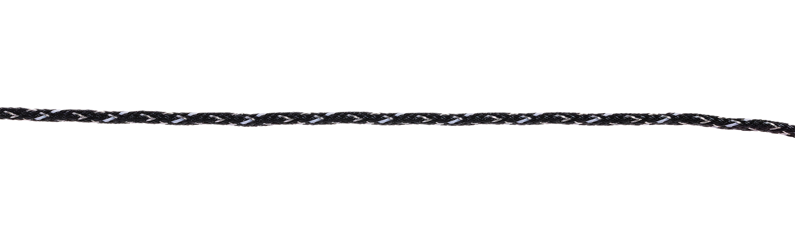 Weidezaunlitze Platinum schwarz/weiß 3 mm / 400 m