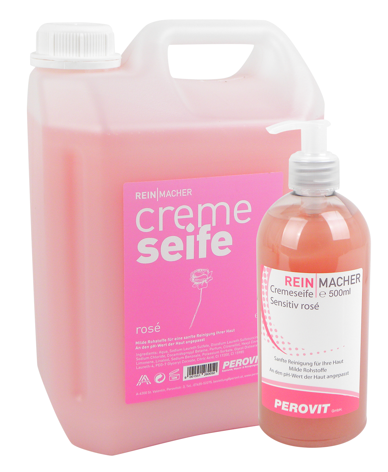 Cremeseife Sensitiv rose