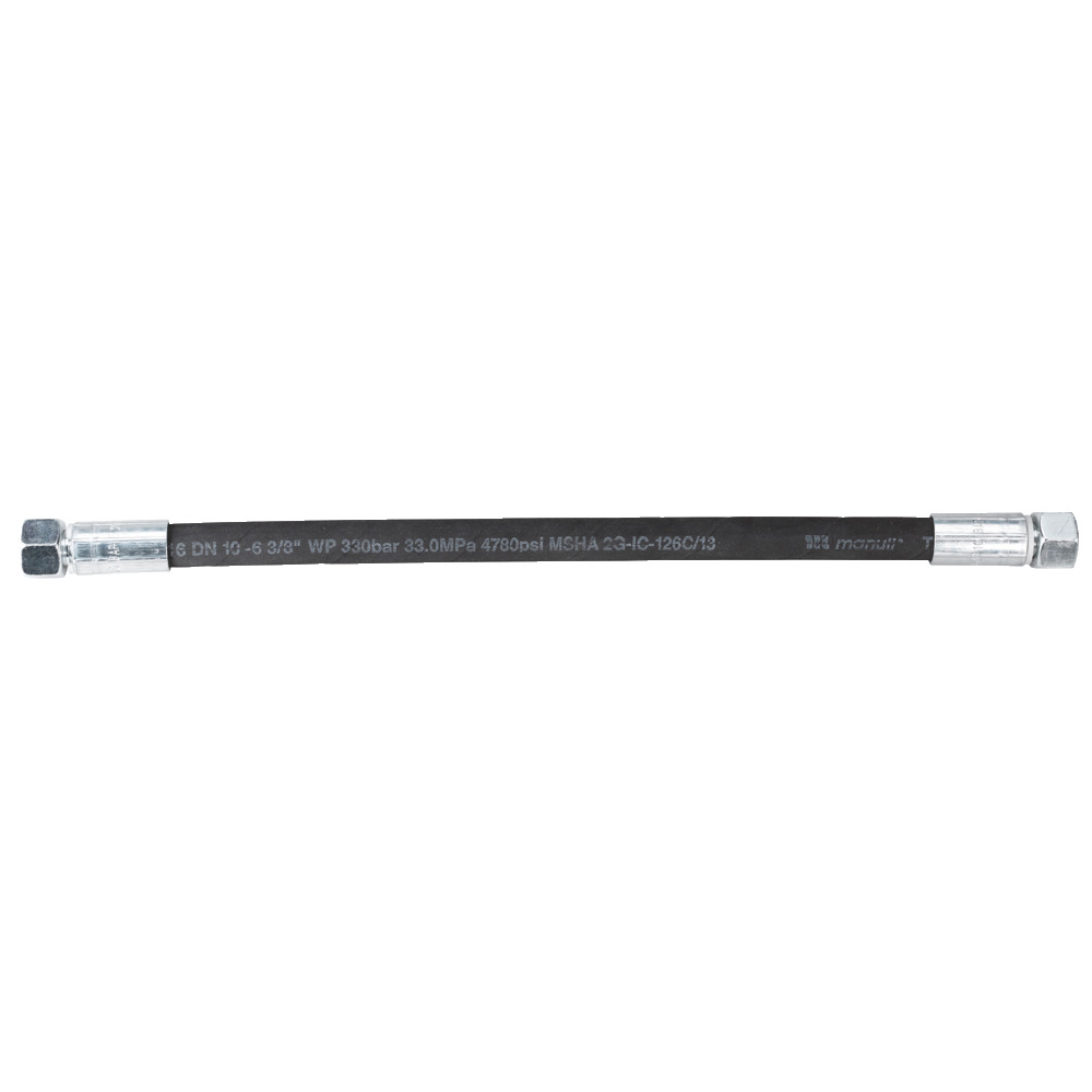 Einbaufertiger Hydraulikschlauch Nennweite DN06, Anschluss 8L, M14x1,5 mm
