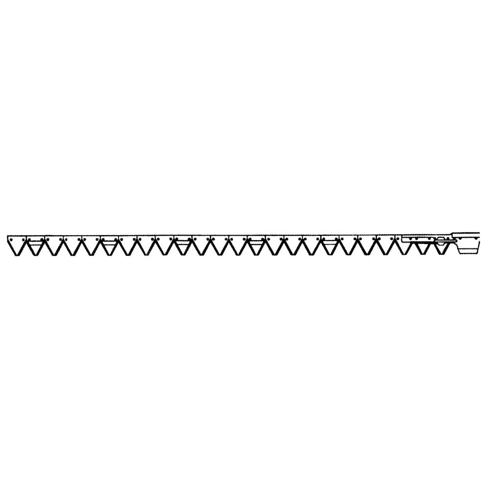 Mähmesser passend zu Mörtl &quot;Hoch-Florett&quot; (vollhydraulischer Antrieb) mit Messerkopf NY535/1