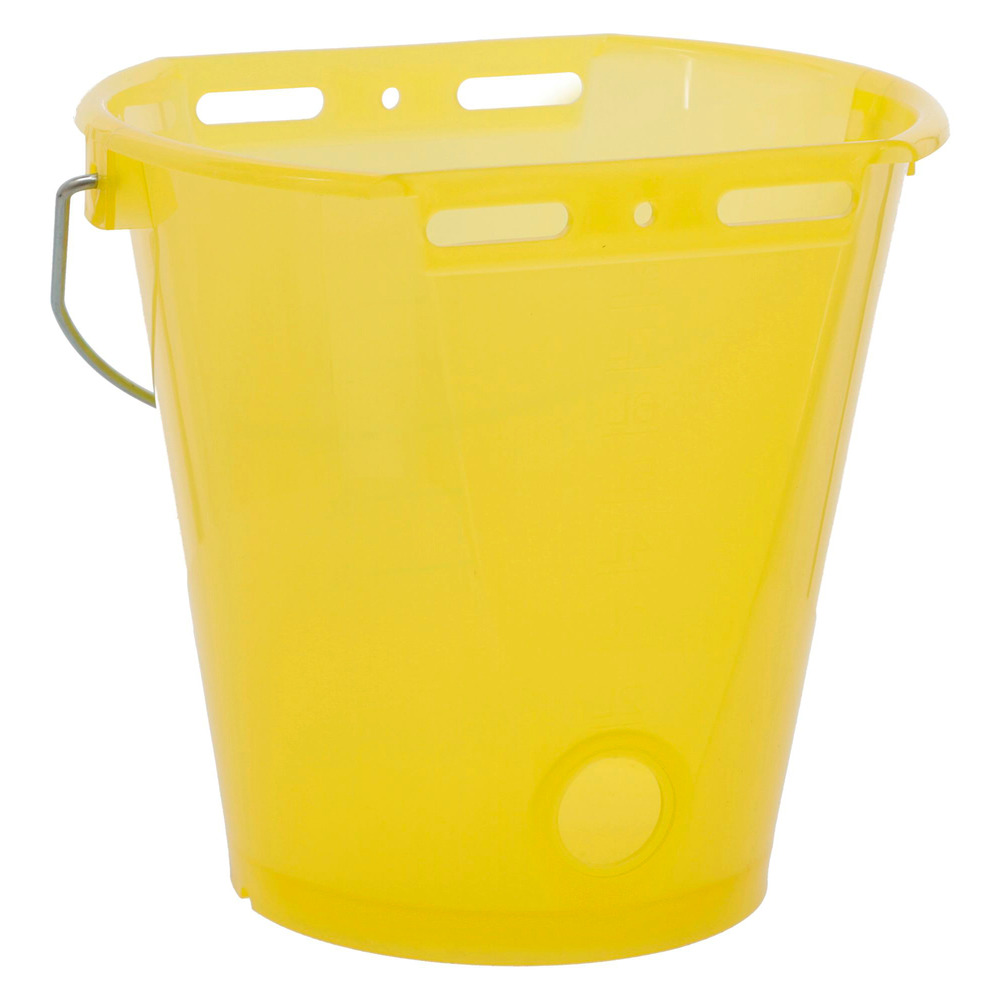 Tränkeeimer transparent gelb