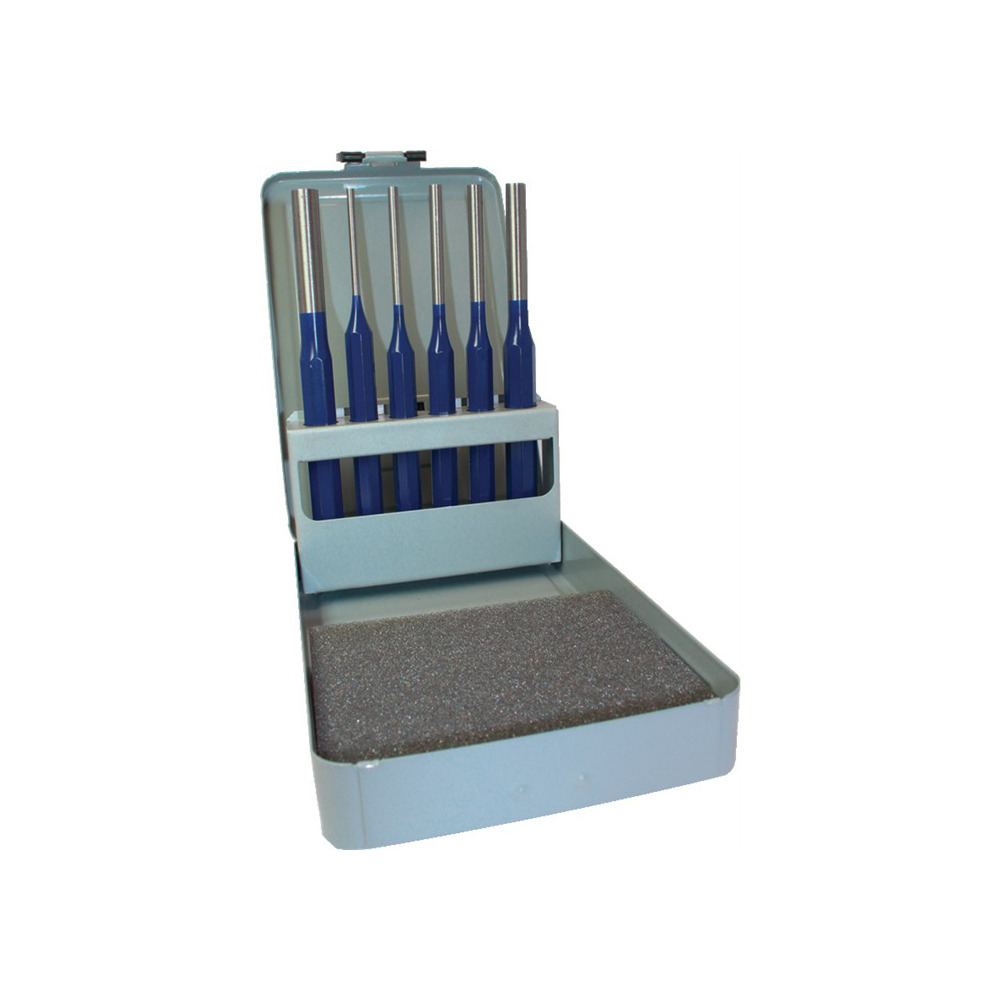 Splintentreibersatz 6-teilig 3-4-5-6-8-10 mm Metallkassette