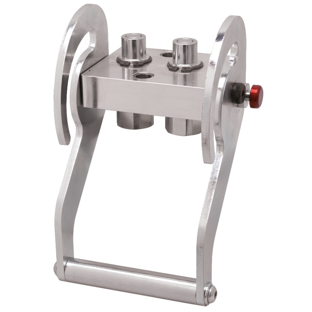 Multikuppler FAIE 2-fach DN13, mit Hebel, Festteil